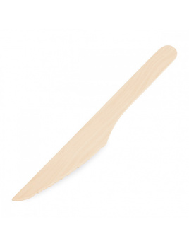 Nůž  dřevěný 16,5 cm, 100 ks/balení