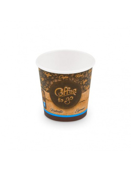 Kelímek papírový COFFE 2 GO 0,11 l, 50 ks/balení