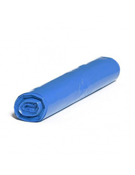 Pytel LPDE 70 x 110 cm, 120 l, 25 ks/bal., typ 40, modrý